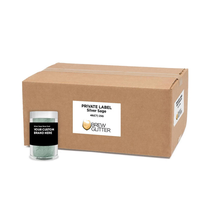 Silver Sage Brew Dust by the Case | Private Label-Brew Glitter®