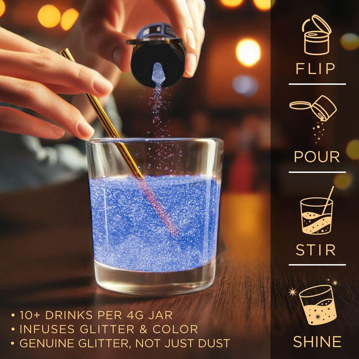Sky Blue Brew Glitter by the Case | Private Label-Brew Glitter®