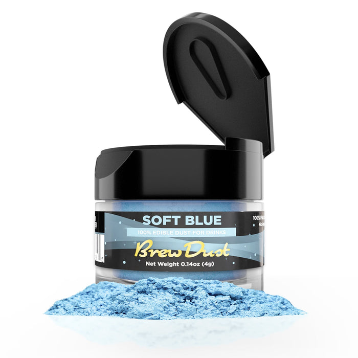 Soft Blue Brew Dust by the Case | Private Label-Brew Glitter®
