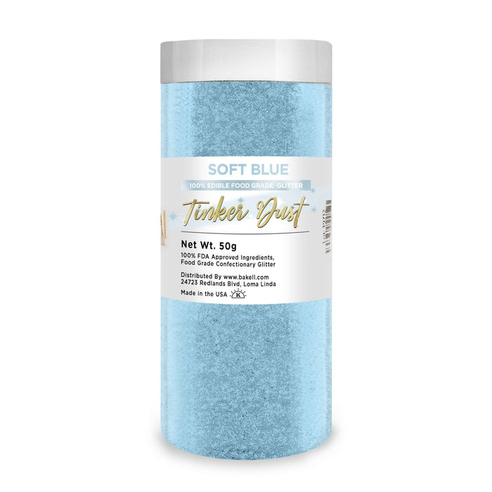 Soft Blue Tinker Dust Food Grade Edible Glitter | Bulk Sizes-Brew Glitter®