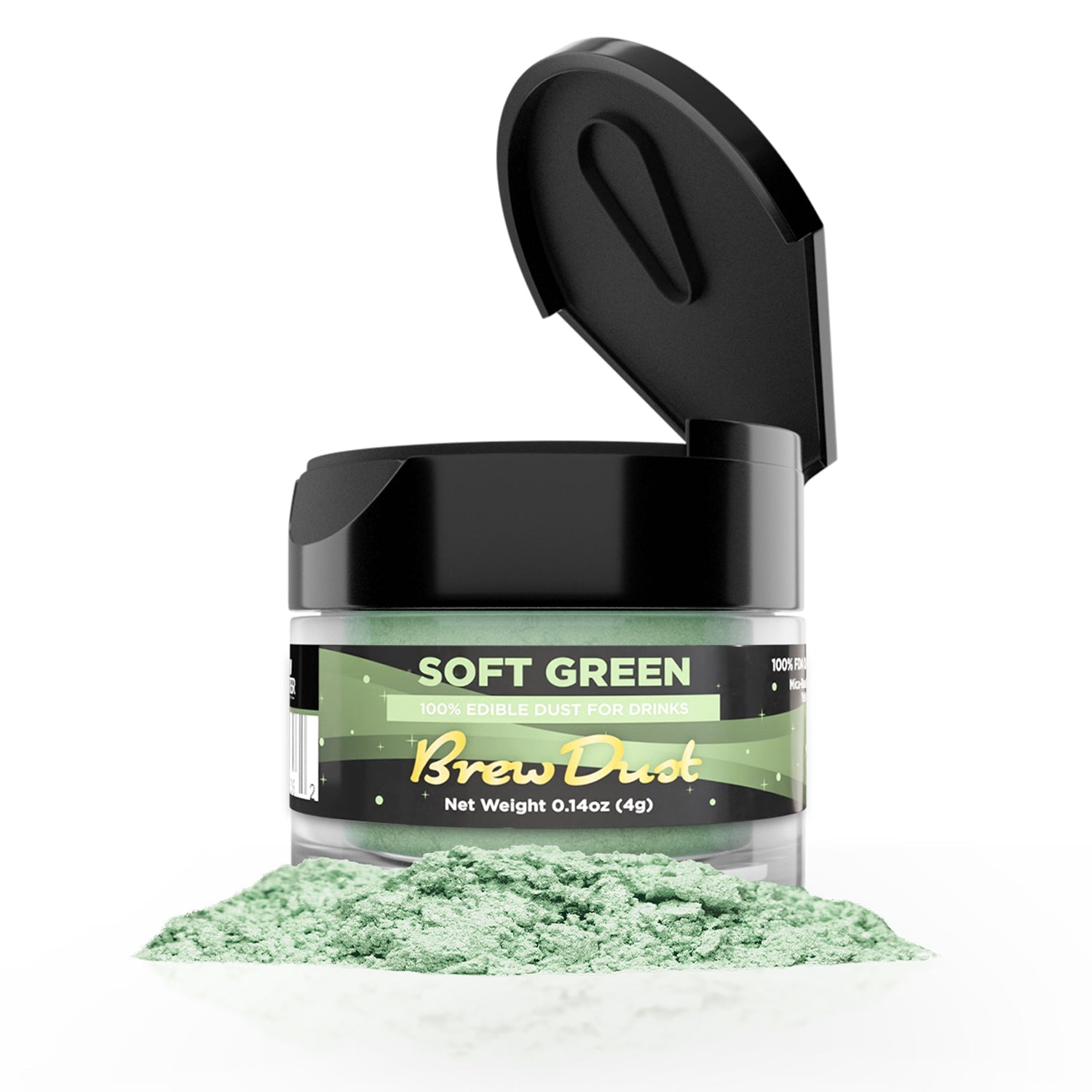 Soft Green Brew Dust by the Case-Brew Glitter®