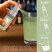 Soft Green Edible Glitter Spray 4g Pump | Tinker Dust®-Brew Glitter®