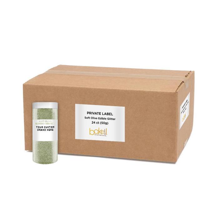Soft Olive Green Tinker Dust by the Case | Private Label-Brew Glitter®