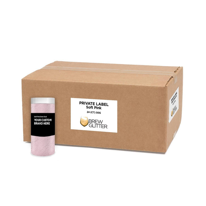 Soft Pink Brew Dust by the Case | Private Label-Brew Glitter®