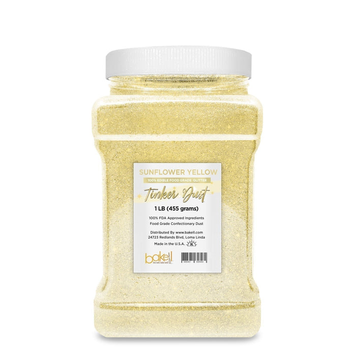 Sunflower Yellow Tinker Dust Edible Glitter | Food Grade Glitter-Brew Glitter®