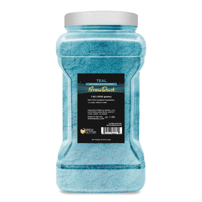 Teal Edible Brew Dust | Bulk Sizes-Brew Glitter®