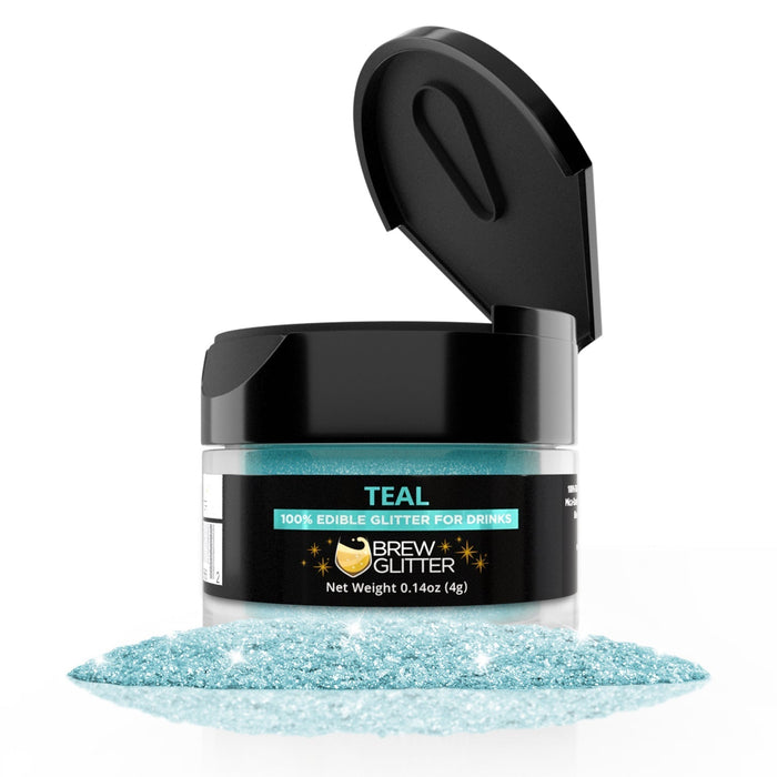 Teal Food Grade Brew Glitter | 4 Gram Jar-Brew Glitter®