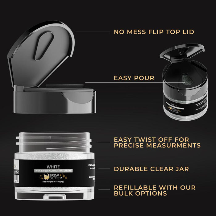 White Brew Glitter by the Case-Brew Glitter®