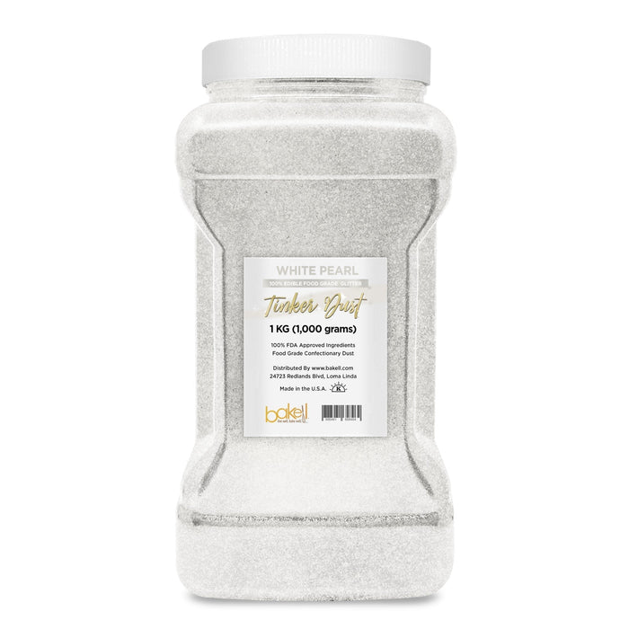 White Pearl Tinker Dust Edible Glitter | Food Grade Glitter-Brew Glitter®