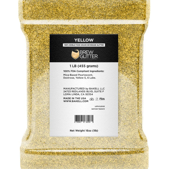 Yellow Brew Glitter by the Case-Brew Glitter®