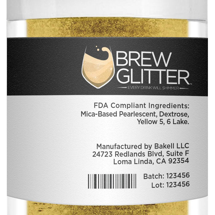 Yellow Brew Glitter by the Case-Brew Glitter®