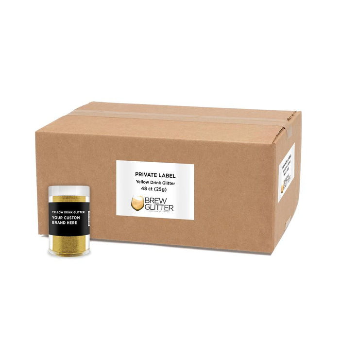 Yellow Brew Glitter by the Case | Private Label-Brew Glitter®