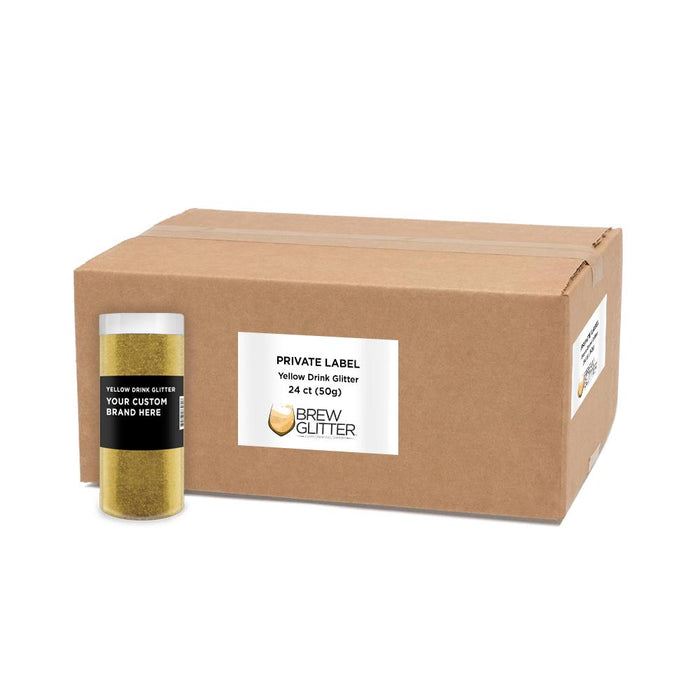 Yellow Brew Glitter by the Case | Private Label-Brew Glitter®