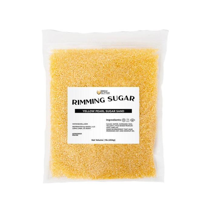 Yellow Pearl Cocktail Rimming Sugar-Brew Glitter®