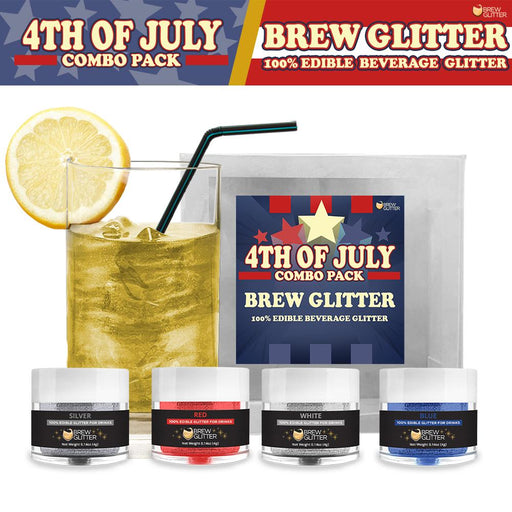 4th of July Brew Glitter Combo Pack Collection A (4 PC SET)-Brew Glitter®