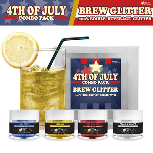 4th of July Brew Glitter Combo Pack Collection B (4 PC SET)-Brew Glitter®