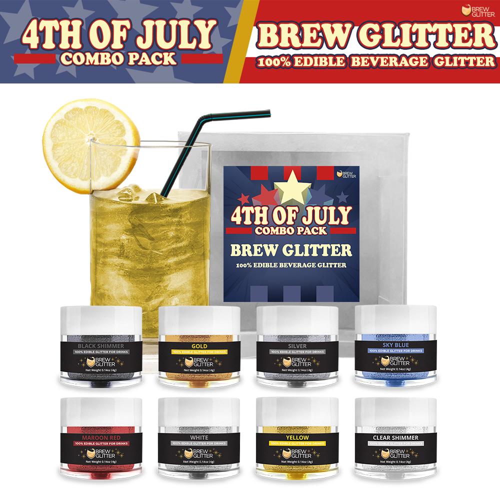 4th of July Brew Glitter Combo Pack Collection B (8 PC SET)-Brew Glitter®