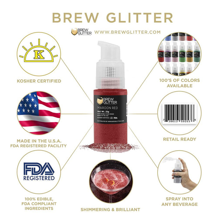 4th of July Brew Glitter Spray Pump Combo Pack Collection B (4 PC SET)-Brew Glitter®