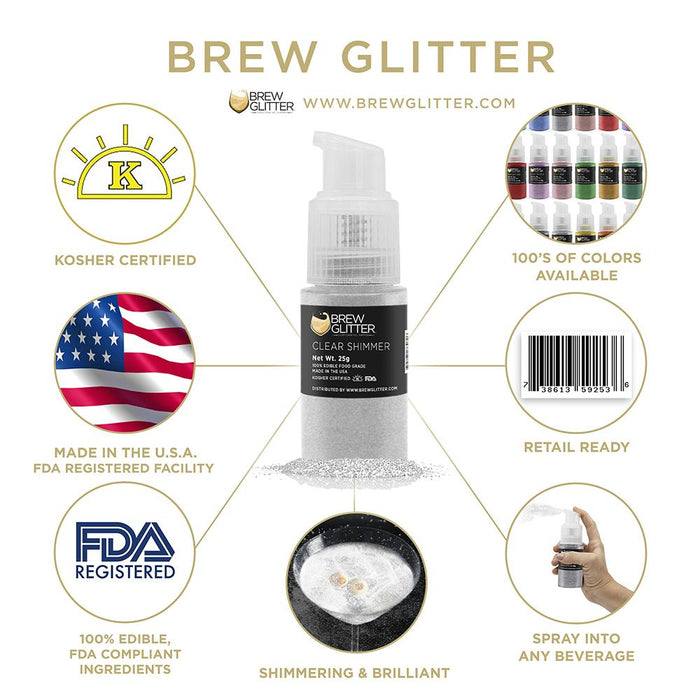 4th of July Brew Glitter Spray Pump Combo Pack Collection B (4 PC SET)-Brew Glitter®