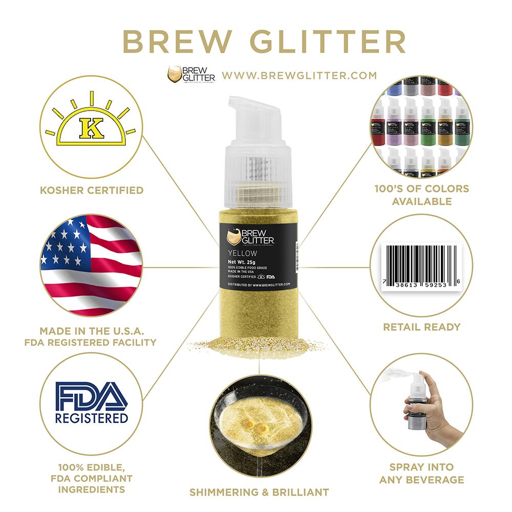 4th of July Brew Glitter Spray Pump Combo Pack Collection B (4 PC SET)-Brew Glitter®