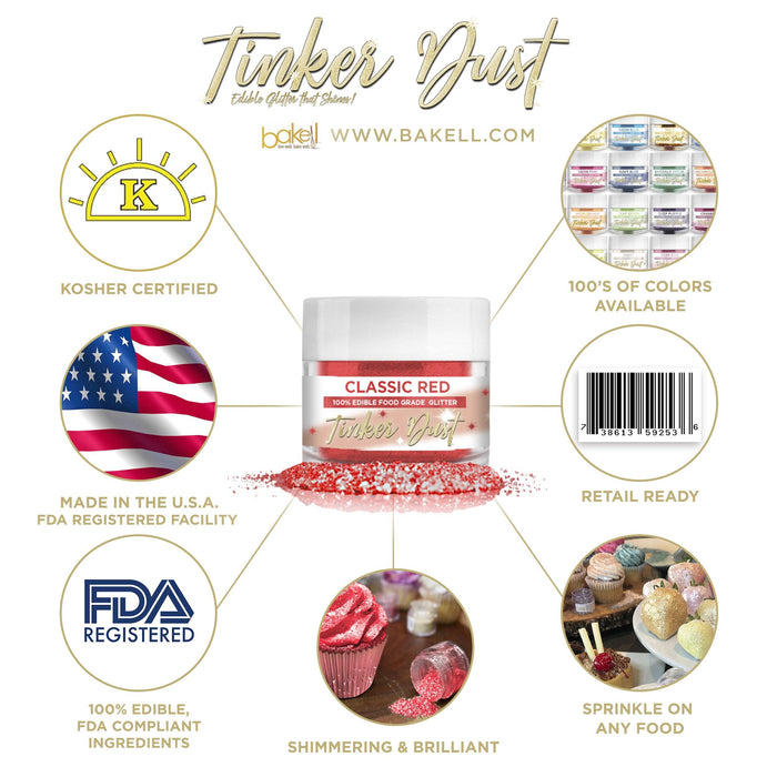 4th of July Tinker Dust Combo Pack | 4 PC Glitter Set-Brew Glitter®