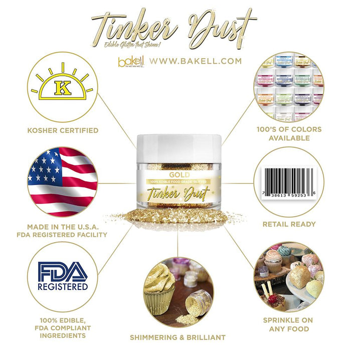 4th of July Tinker Dust Combo Pack Collection B (8 PC SET)-Brew Glitter®