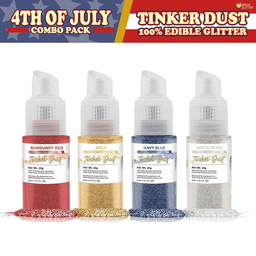 4th of July Tinker Dust Spray Pump Combo Pack Collection B (4 PC SET)-Brew Glitter®