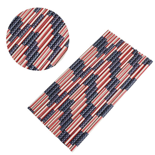 American Flag Print Stirring Straws-Brew Glitter®