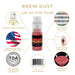 American Red Edible Brew Dust | Mini Spray Pump-Brew Glitter®