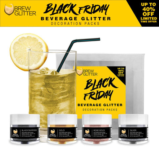 Black Friday Brew Glitter Combo Pack A (4 PC SET)-Brew Glitter®
