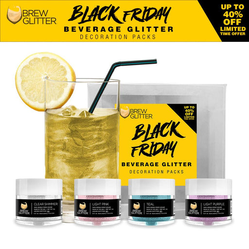 Black Friday Brew Glitter Combo Pack B (4 PC SET)-Brew Glitter®