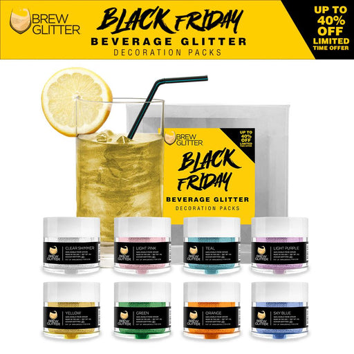 Black Friday Brew Glitter Combo Pack B (8 PC SET)-Brew Glitter®