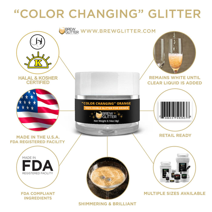 Black Friday Color Changing Brew Glitter Combo Pack Collection (6 PC Set)-Brew Glitter®