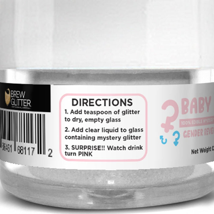 Black Friday Gender Reveal Drink Glitter Combo Pack Collection (2 PC Set)-Brew Glitter®