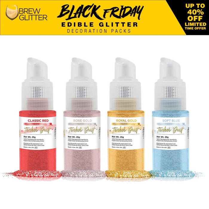 Black Friday Tinker Dust Pump Combo Pack A (4 PC SET)-Brew Glitter®