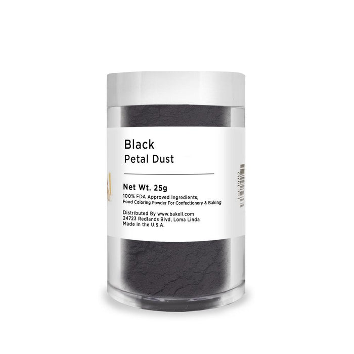 Black Petal Dust Food Coloring Powder-Brew Glitter®