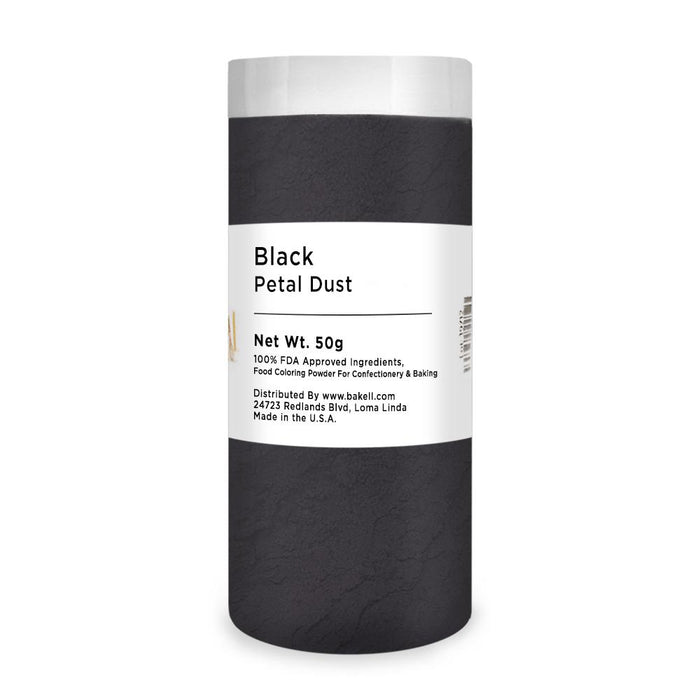 Black Petal Dust Food Coloring Powder-Brew Glitter®