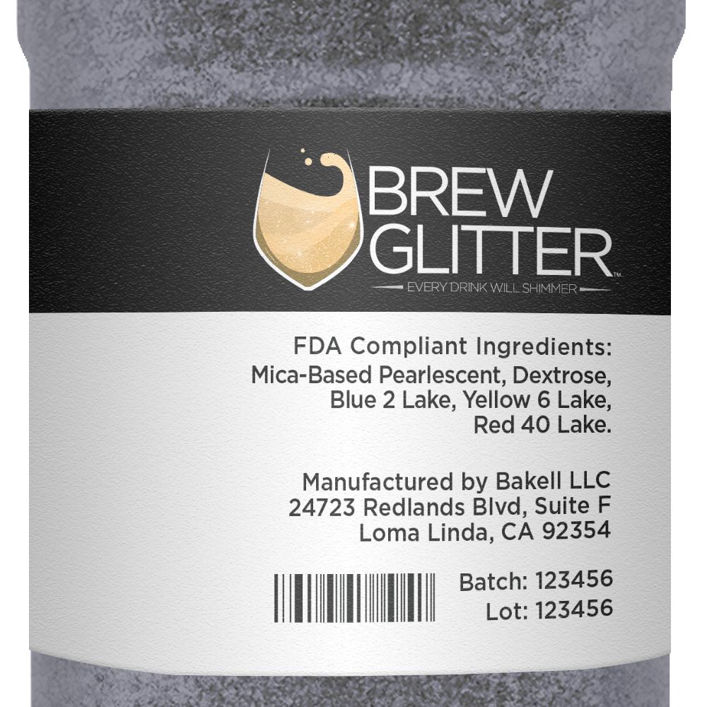 Black Shimmer Brew Glitter | 45g Shaker-Brew Glitter®