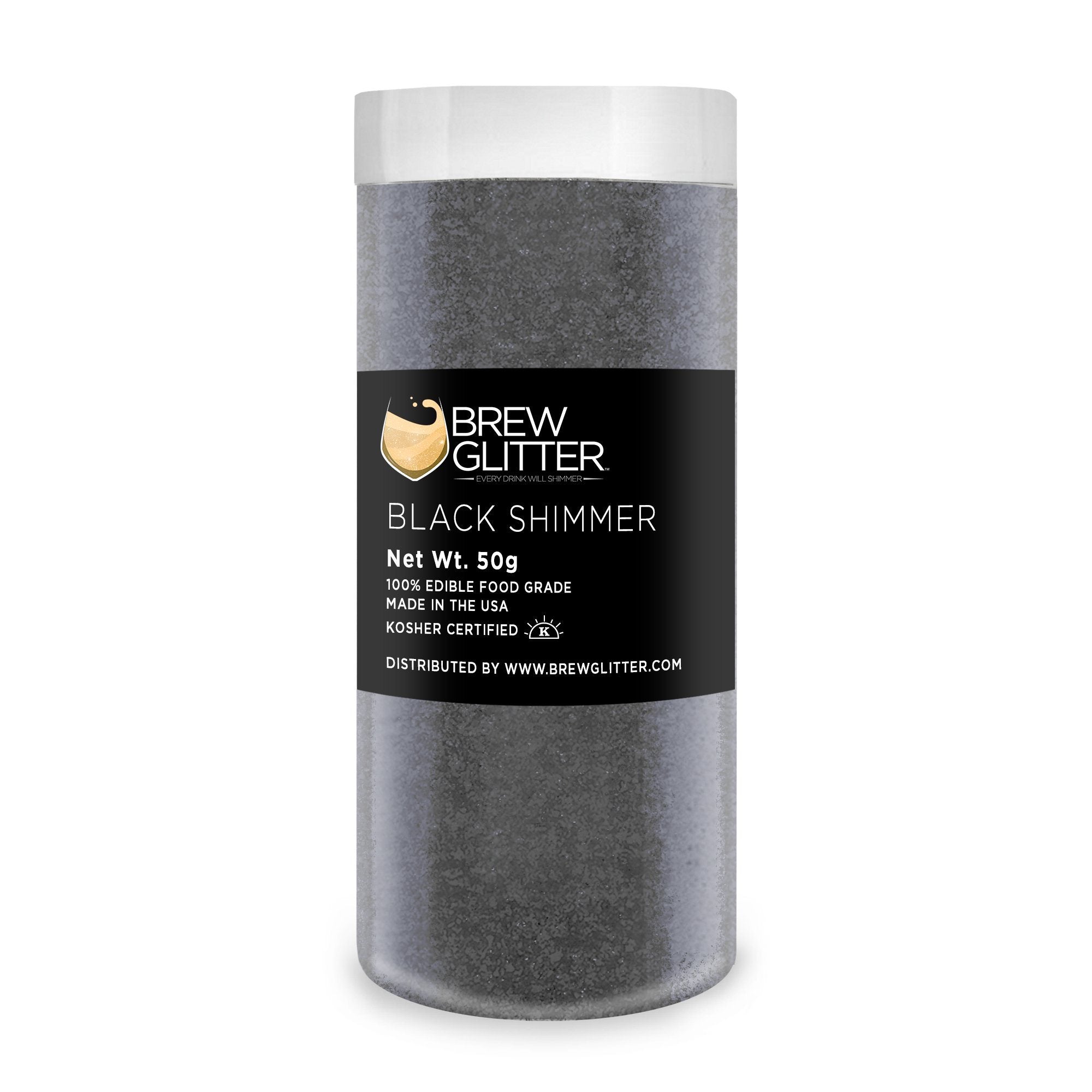 Black Shimmer Brew Glitter | Bulk Sizes-Brew Glitter®