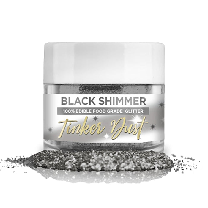 Black & Silver Glitter Football Team Colors (2 PC Set)-Brew Glitter®