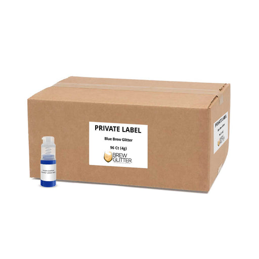 Blue Brew Glitter Mini Spray Pump by the Case | Private Label-Brew Glitter®