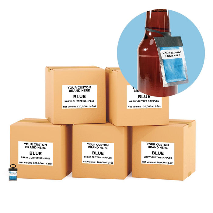 Blue Brew Glitter® Necker | Private Label-Brew Glitter®