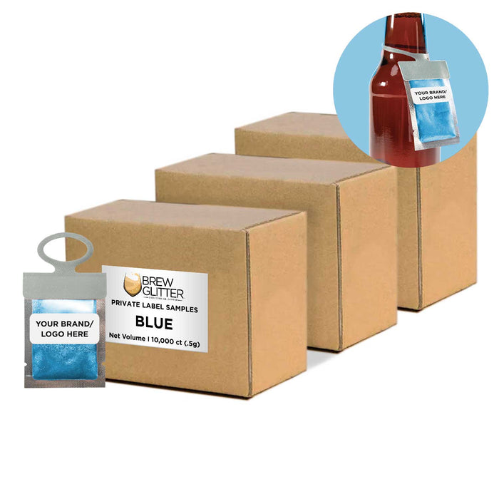 Blue Brew Glitter® Necker | Private Label-Brew Glitter®