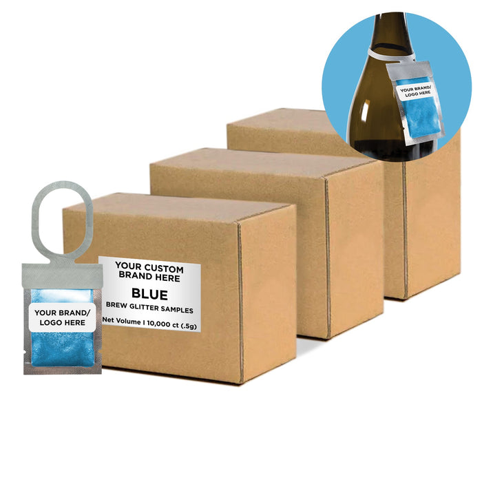 Blue Brew Glitter® Necker | Private Label-Brew Glitter®