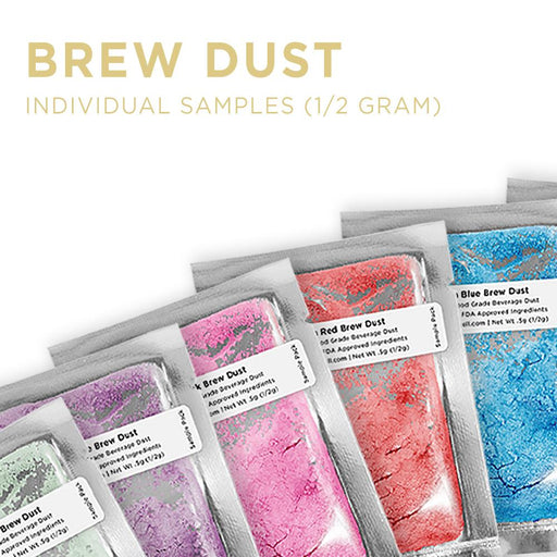 Brew Dust Individual Sample Packs (1/2 Gram)-Brew Glitter®