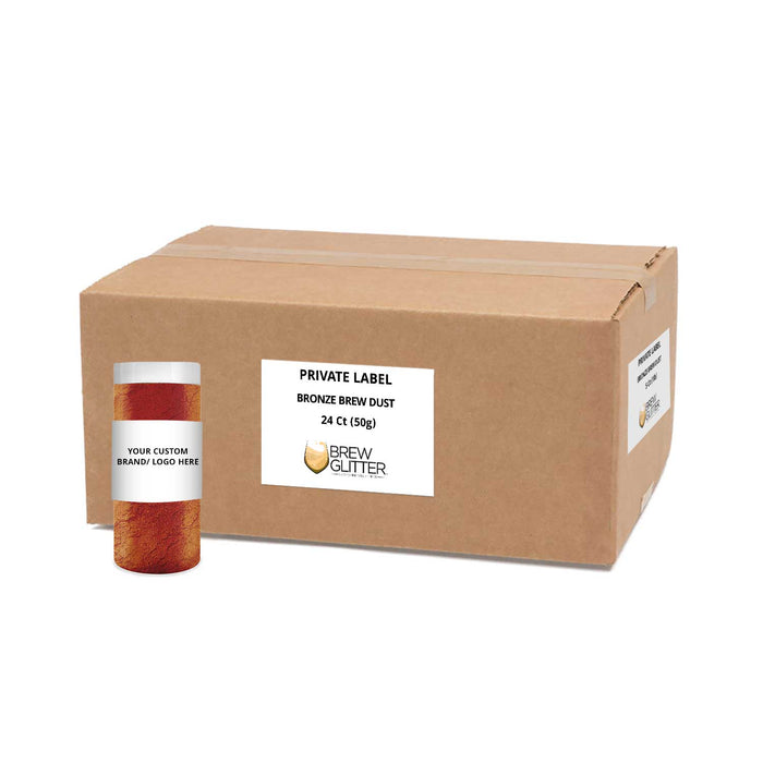 Bronze Brew Dust by the Case | EU Compliant Private Label-Brew Glitter®