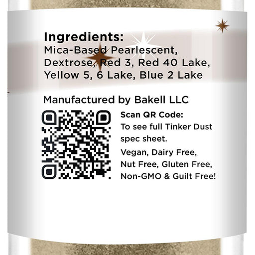 Brown Tinker Dust Food Grade Edible Glitter | Bulk Sizes-Brew Glitter®