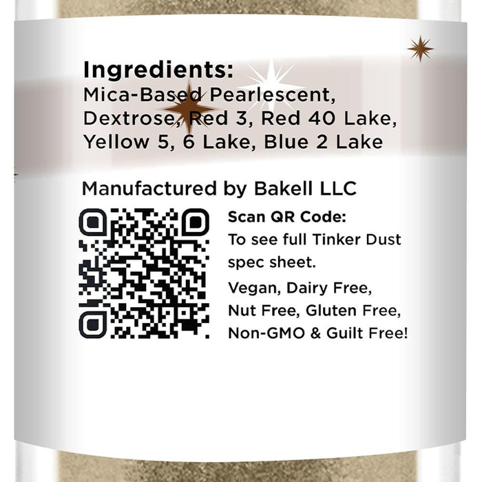 Brown Tinker Dust Food Grade Edible Glitter | Bulk Sizes-Brew Glitter®
