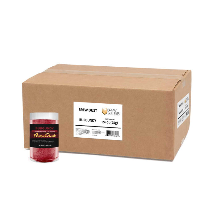 Burgundy Brew Dust by the Case | EU Compliant Wholesale-Brew Glitter®