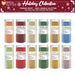 Christmas Collection Tinker Dust Combo Pack A (12 PC SET) 50 Gram Jar-Brew Glitter®